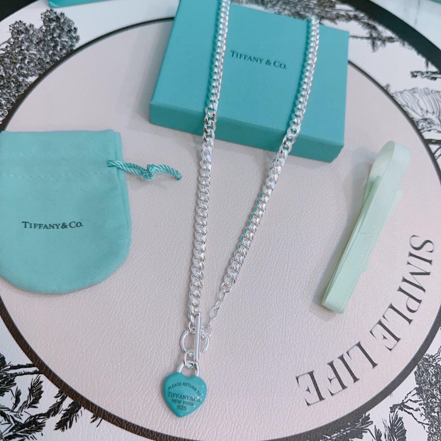 Tiffany & Co. Heart Tag Necklace